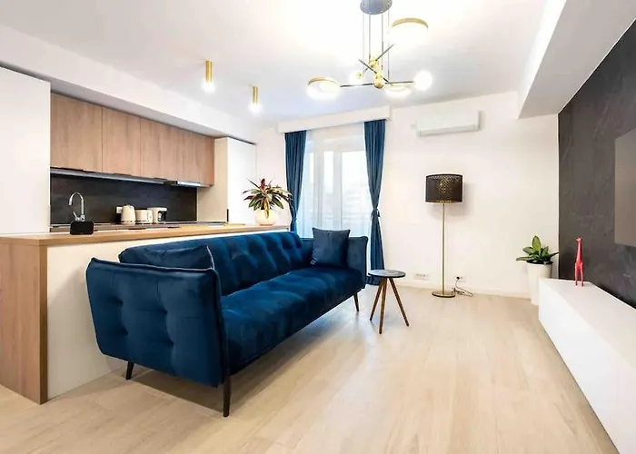 דירה Blue Velvet בוקרשט